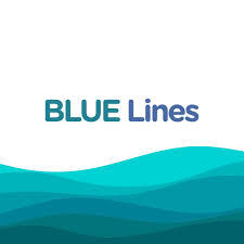 Logo blue lines